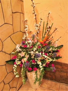 待合室の空きスペースに