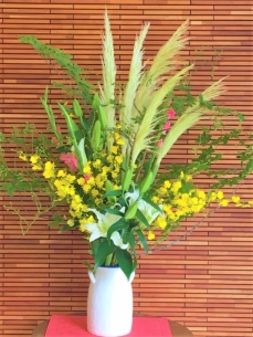 入り口の空きスペースに