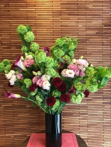 入り口の空きスペースに