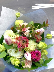 アンティークカラーで　