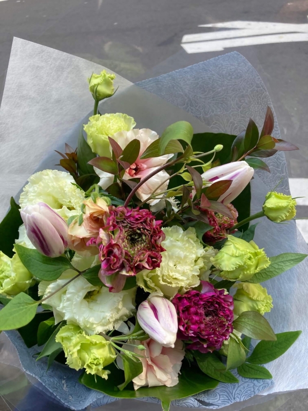 アンティークカラーで　