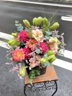 アンティーク風で明るく　