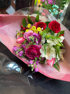 卒業式や謝恩会　花束