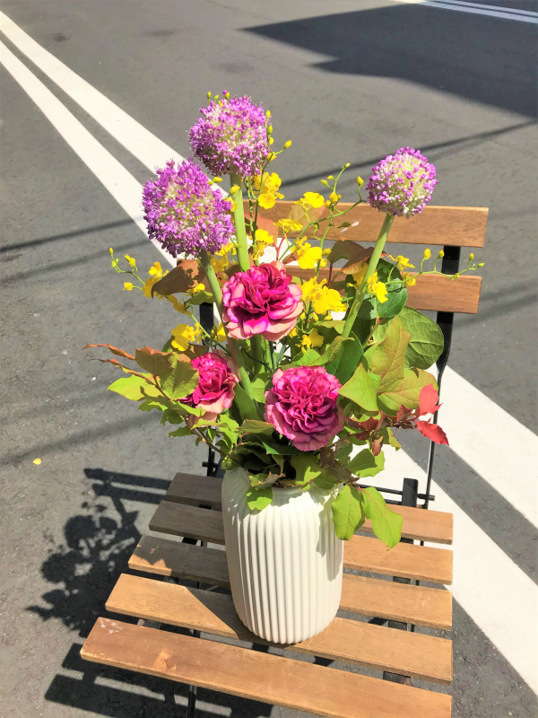 法人様。受付のスペースに